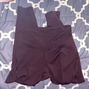 Burgundy Old Navy Elevate Leggings